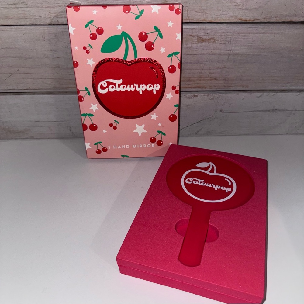ColourPop Cherry Hand Mirror NIB 🍒